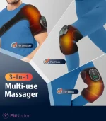 3 in 1 Heat Therapy Joint Wrap Massager for Knee, Elbow, Shoulder Joint - Image 8