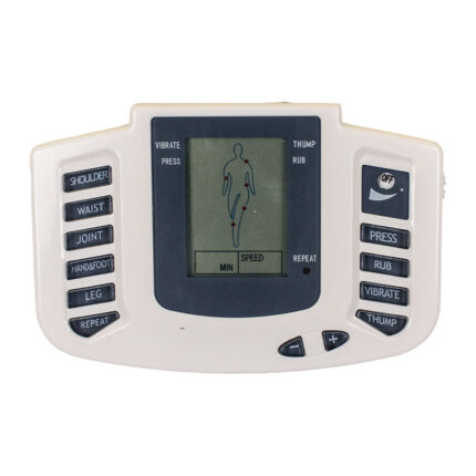 Electric Muscle Stimulator Massager 4 Pad Pulse Massager Slimming Body Massager