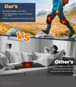 3 in 1 Heat Therapy Joint Wrap Massager for Knee, Elbow, Shoulder Joint - Image 4