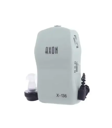 Axon X-136 Hearing Aid, Digital Aid Adjustable Amplifier In the Ear, Pocket type Hearing Aid