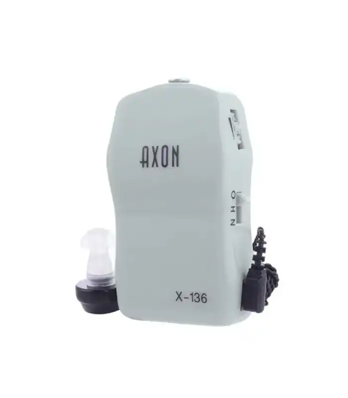 Axon X-136 Hearing Aid, Digital Aid Adjustable Amplifier In the Ear, Pocket type Hearing Aid