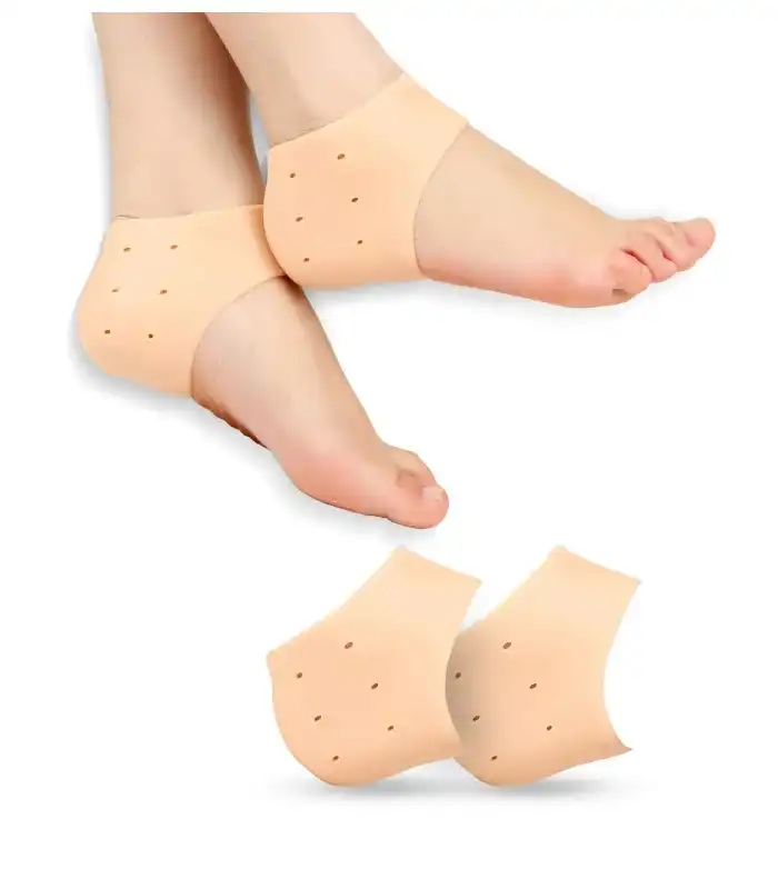 Foot Heel Protector Silicone Socks