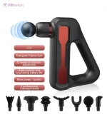 Fascial Gun Massager HB-003 with 8 Massage Heads - Image 2