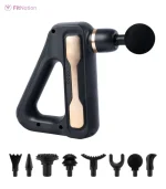 Fascial Gun Massager HB-003 with 8 Massage Heads - Image 5