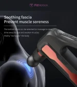 Fascial Gun Massager HB-003 with 8 Massage Heads - Image 6